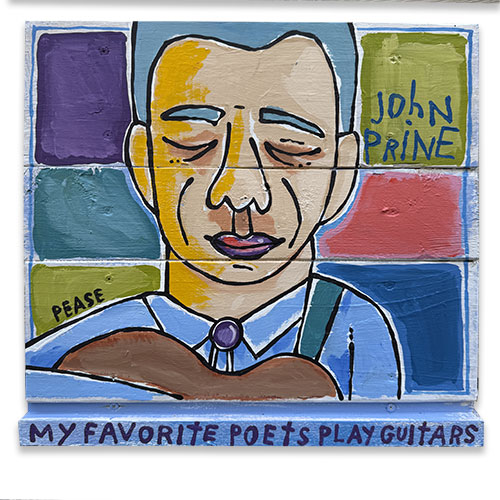 Ken Pease 17x16 John Prine WP5557